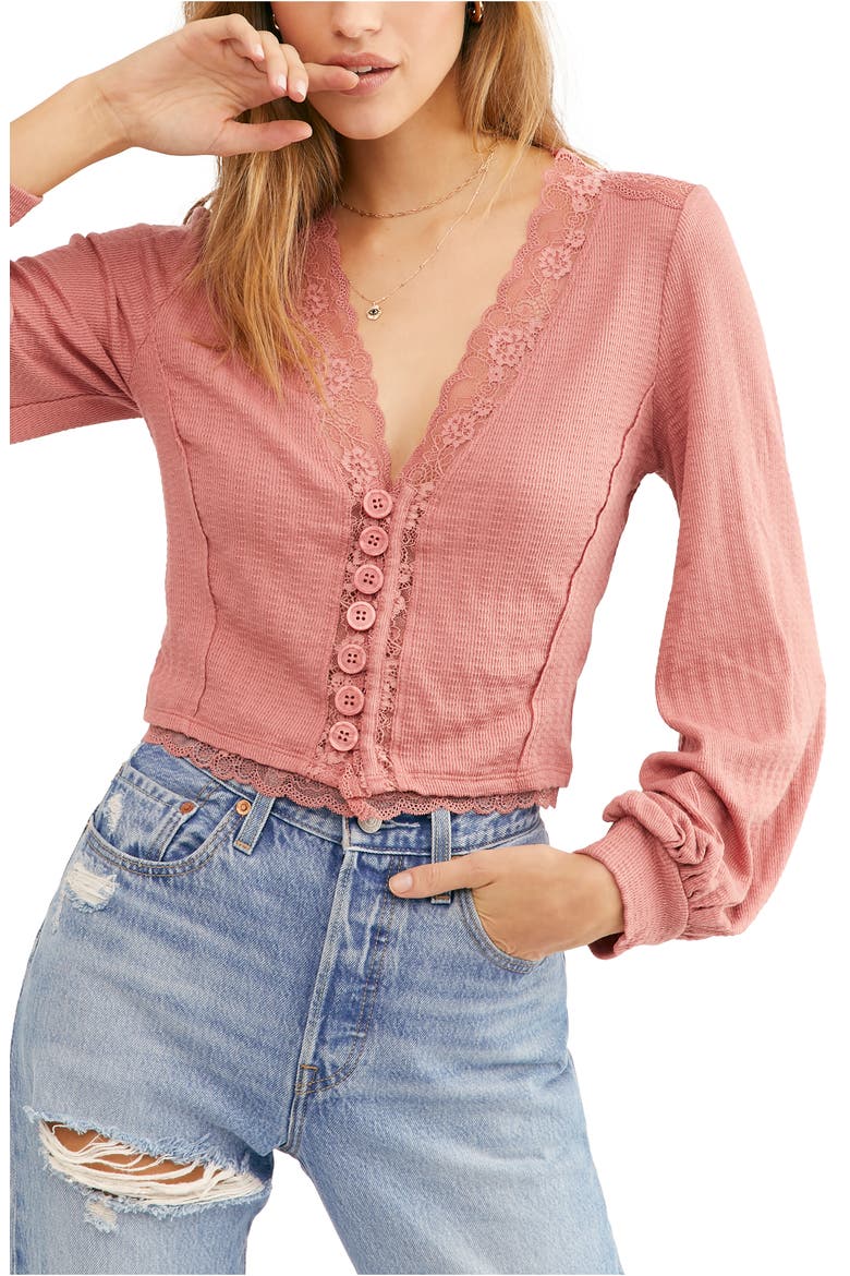 Run With Me Cardigan, Main, color, ROSE