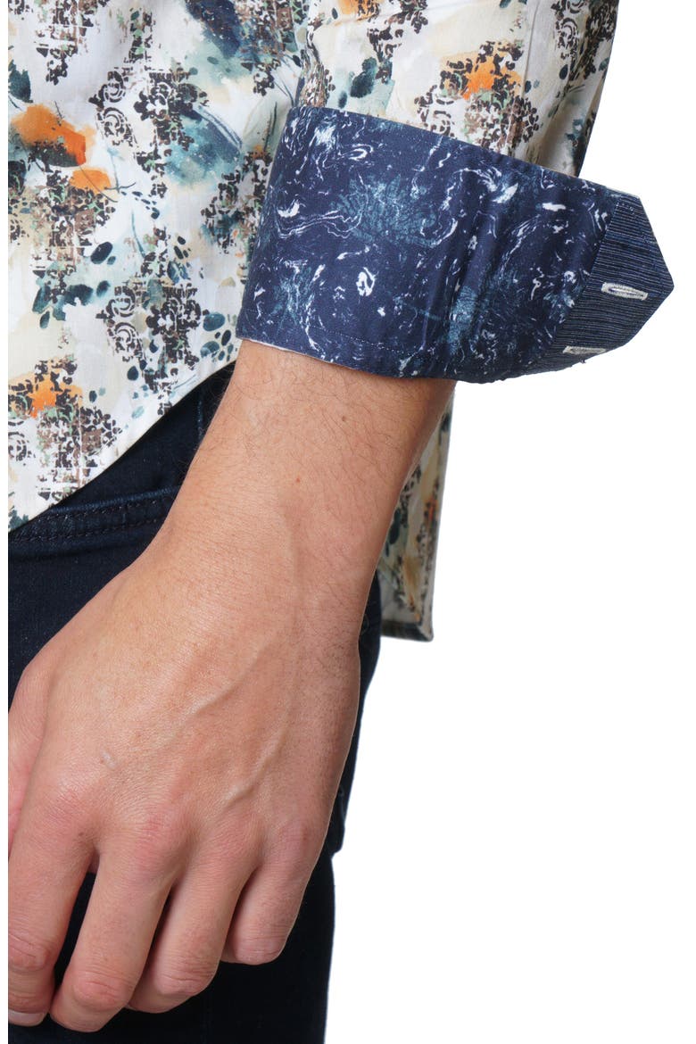 Arnold Long Sleeve Woven Button-Up Shirt, Alternate, color, MULTI