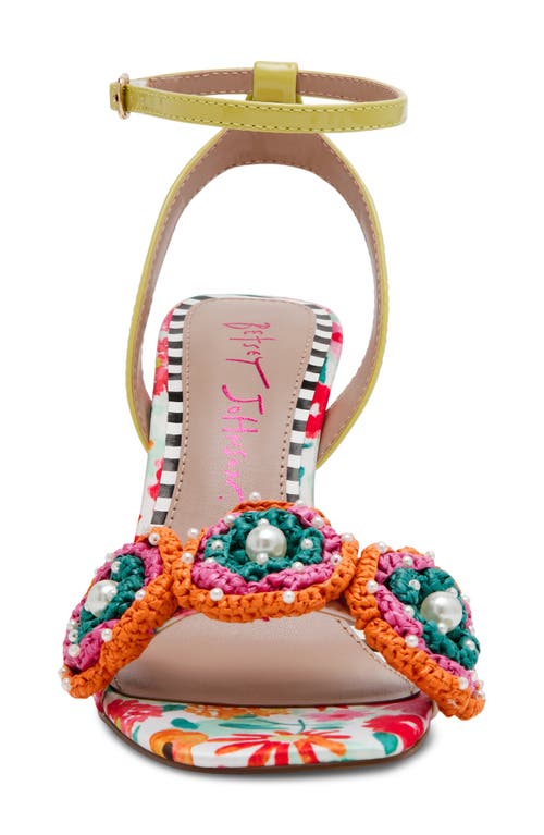 BETSEY JOHNSON BETSEY JOHNSON AINSLEYY ANKLE STRAP SANDAL