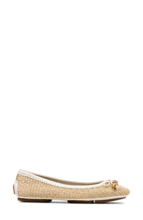 Donald Pliner Ballet Flat In Neutral