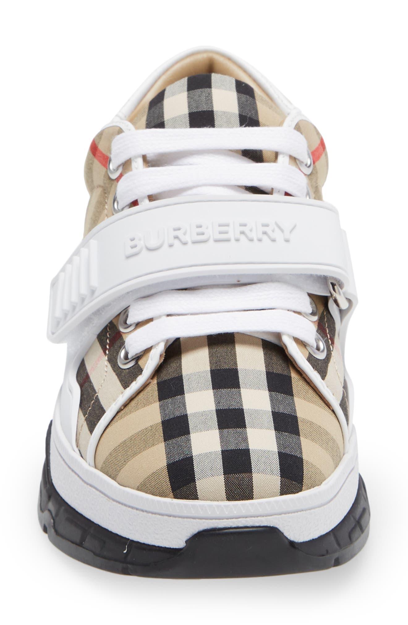Burberry Union Check Sneaker, Alternate, color, 