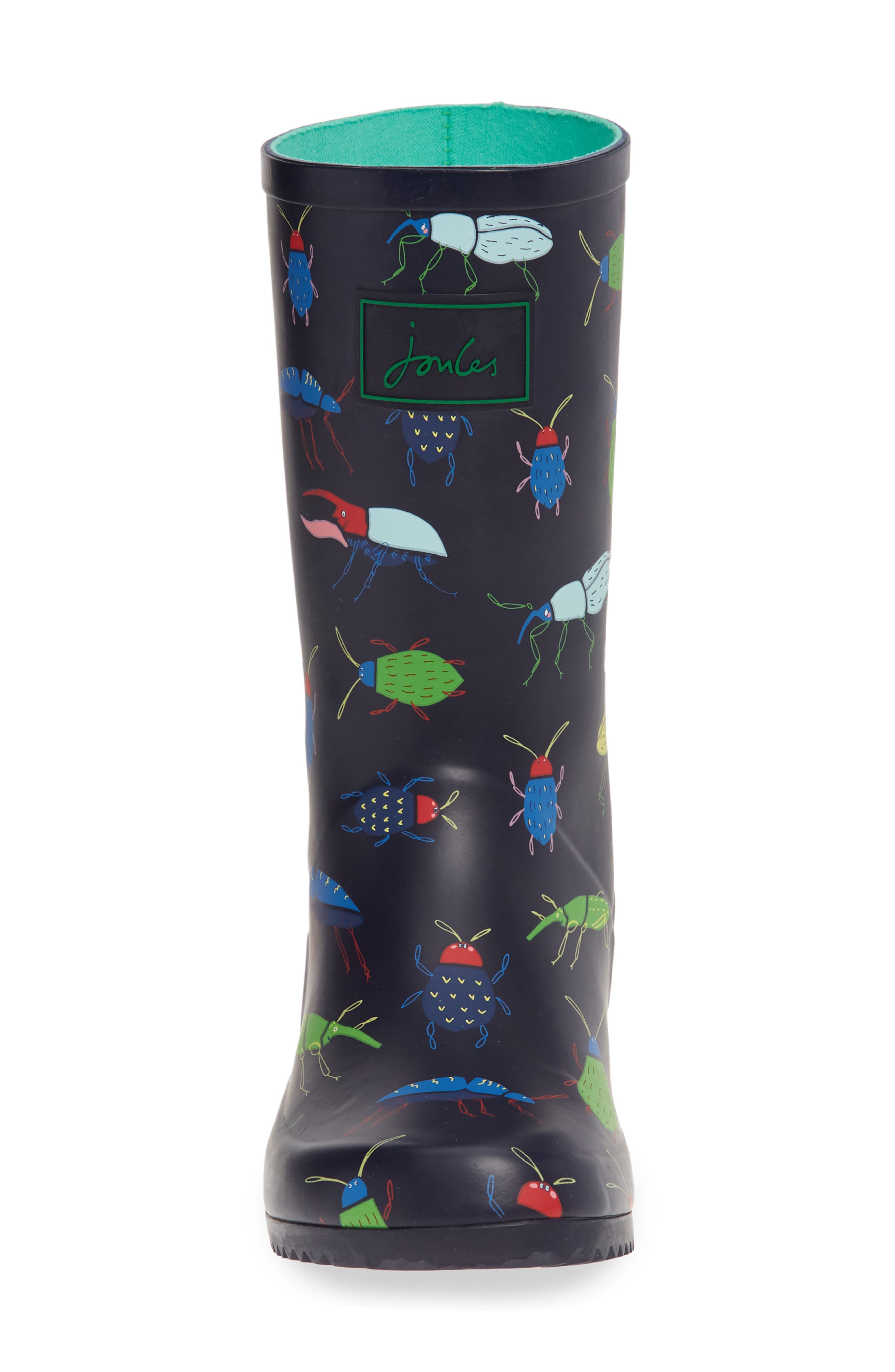 Joules Roll Up Waterproof Rain Boot, Alternate, color, 