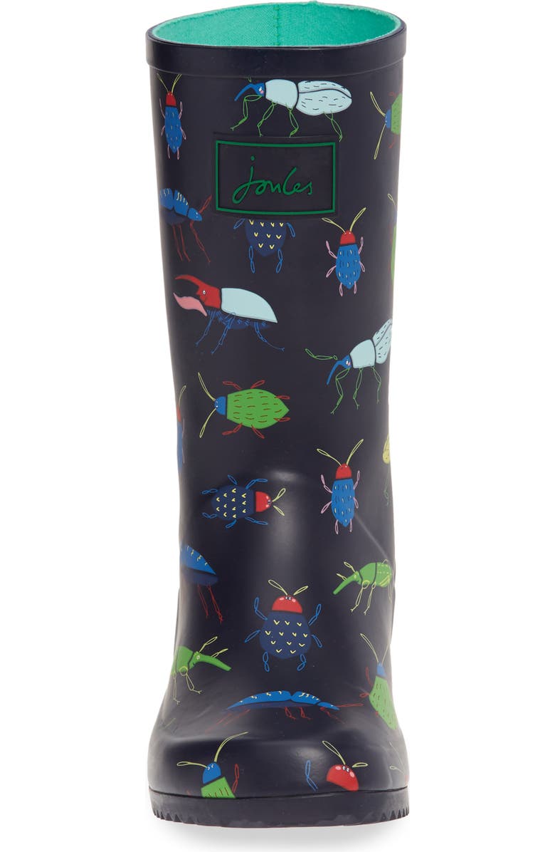 Joules Roll Up Waterproof Rain Boot, Alternate, color,