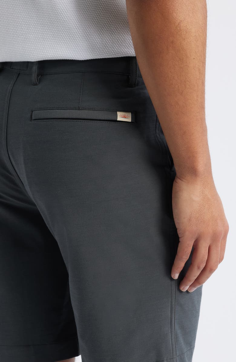 Faherty All Day 2.0 9-Inch Water Repellent Shorts, Alternate, color, Mountain Coal