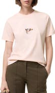 Burberry Check Flag Cotton T-shirt