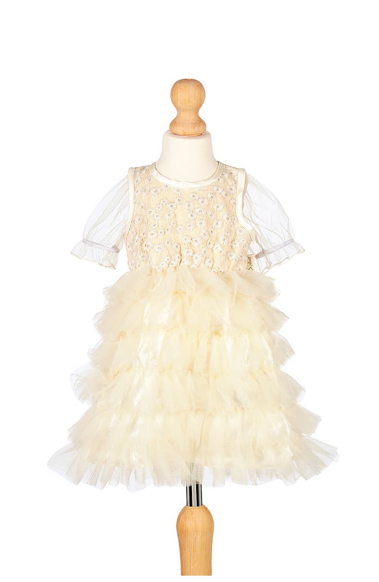 Souza Chloé Fancy Dress, Main, color, Beige