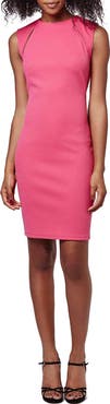 Topshop Ribbed Cutout Body-Con Dress