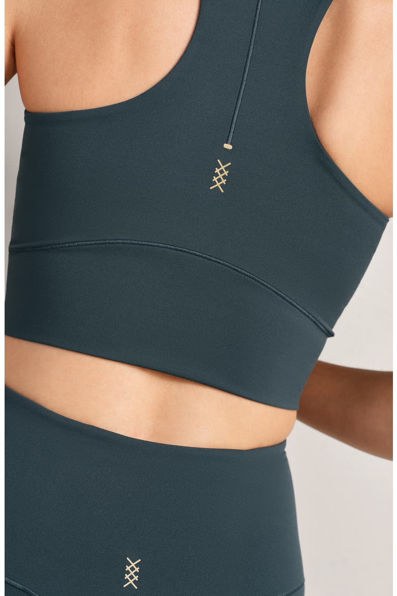 Revive Longline Bra, Alternate, color, WILD FOREST