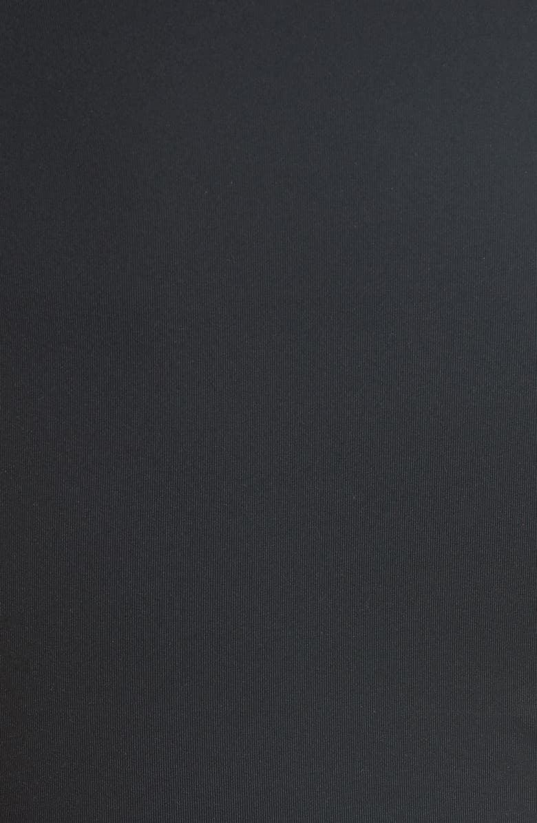 Free People Square Eyes Bodysuit, Alternate, color, Black