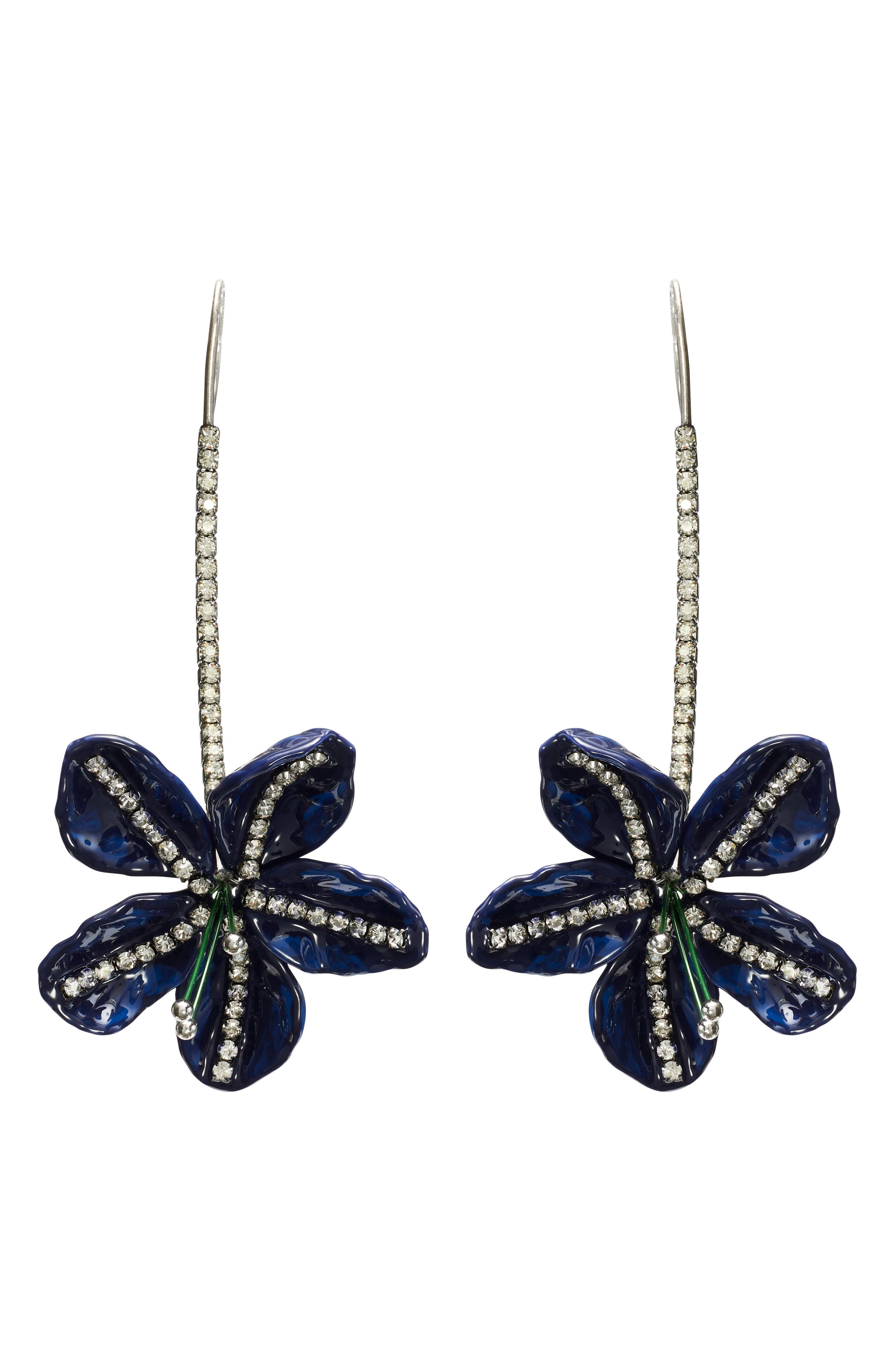 selected TORY SILVER / DEEP BLUE SEA