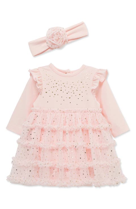 Spray Shine Tutu Dress & Headband Set (Baby)