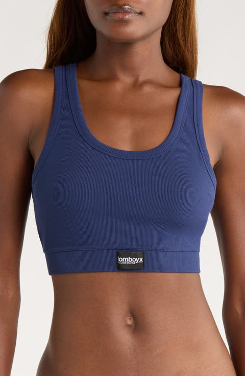 Essentials Rib Sports Bra (Regular & Plus)