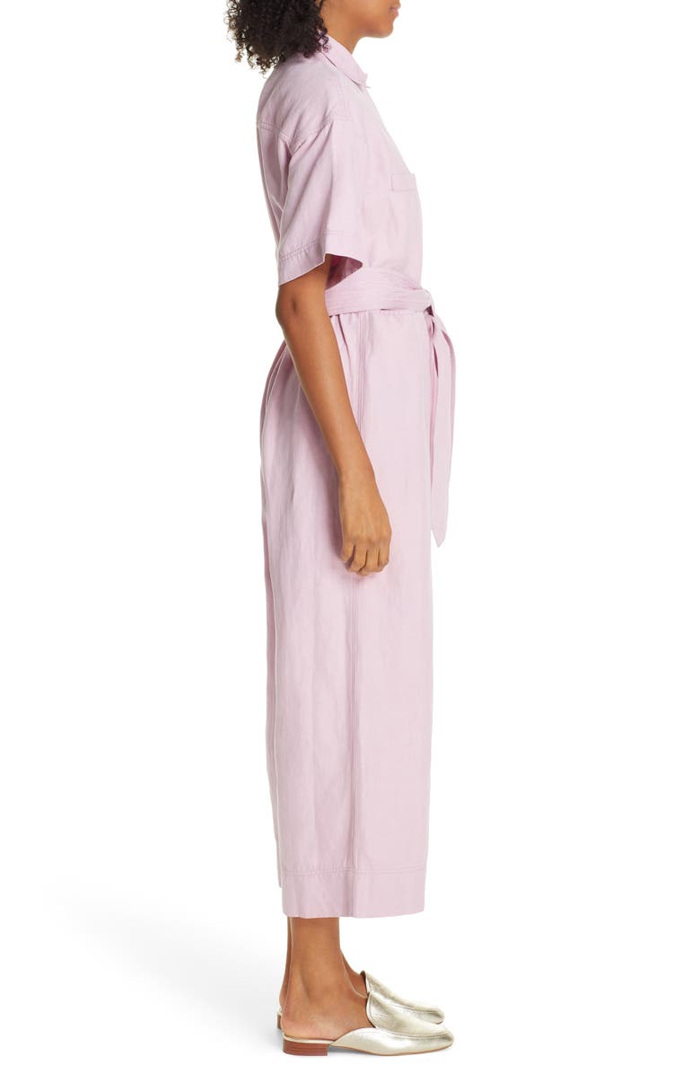 Apiece Apart Baleare Twill Jumpsuit, Alternate, color,