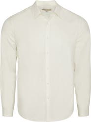 Onia Long Sleeve Linen Blend Button-Up Shirt