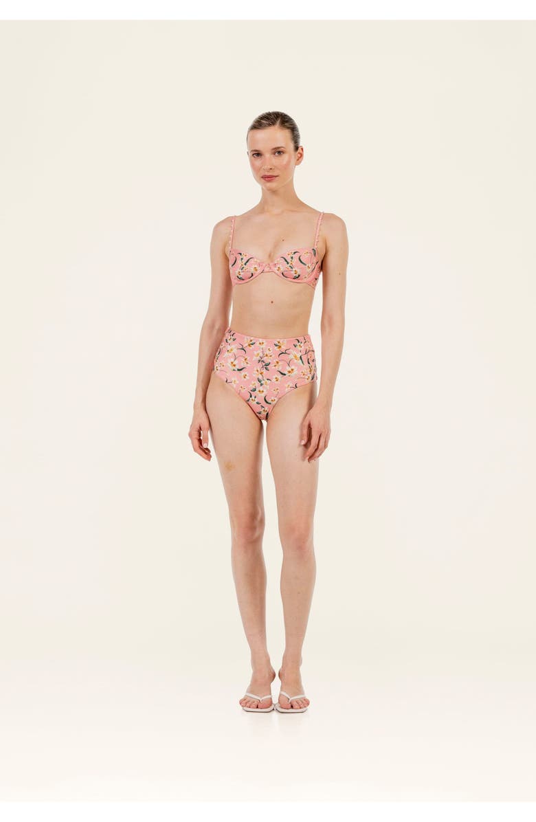 Agua by Agua Bendita Magdalena Promesa Bikini Top, Alternate, color, Multicolor
