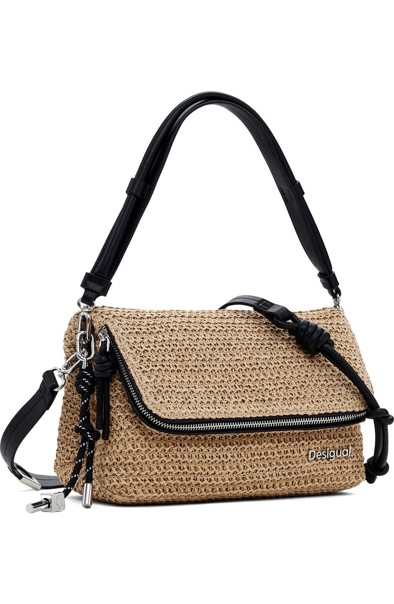 Desigual Across Body Bag, Alternate, color, Dark Beige