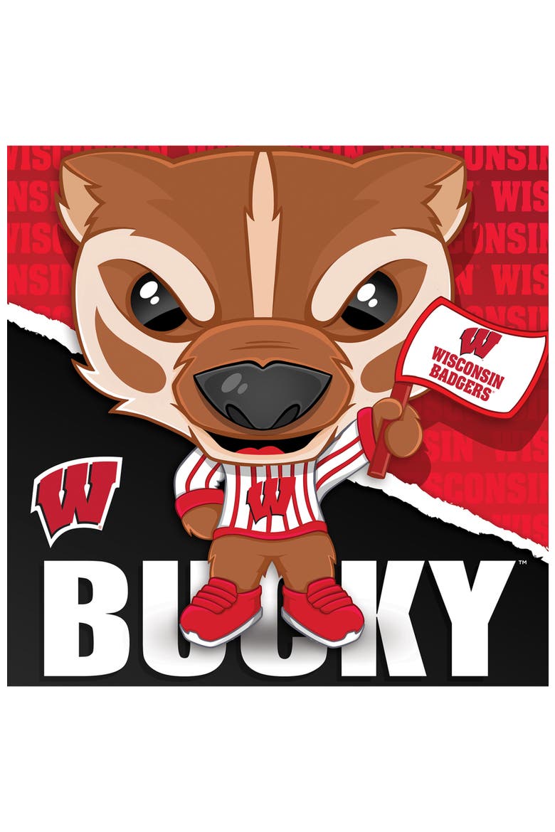 Wisconsin Badgers Mascot 100pc Puzzle, Alternate, color, Multicolor