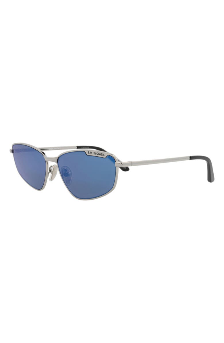 Balenciaga 60mm Square Sunglasses, Alternate, color,