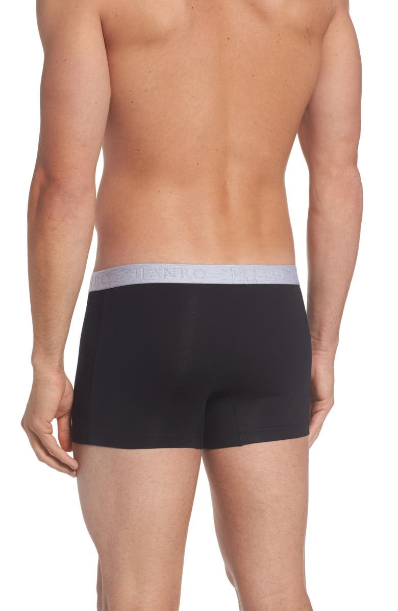 Hanro Cotton Essentials 2-Pack Boxer Briefs, Alternate, color,