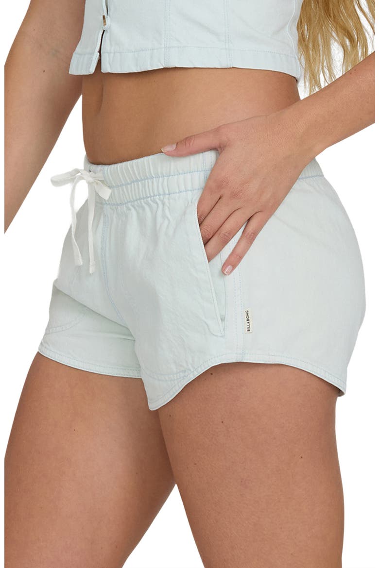 Eezy Waist Shorts, Alternate, color, CLEARWATER