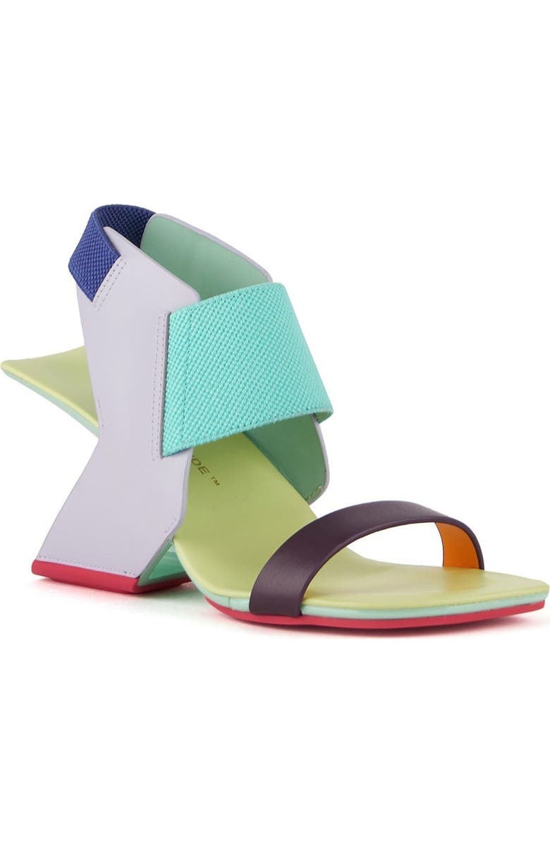 United Nude Loop Reiki Hi Sandals, Alternate, color, Party