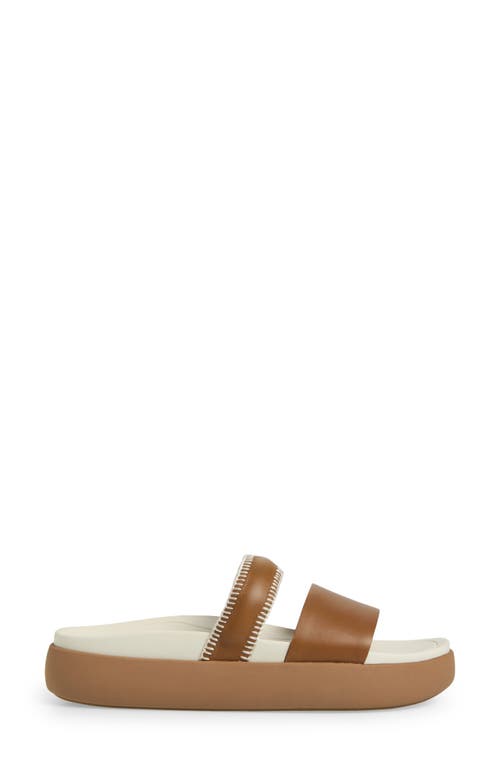 Olukai Pae Slide Sandal In Brown