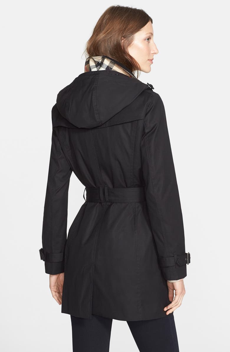 Burberry Brit 'Reymoore' Trench Coat with Detachable Hood & Liner, Alternate, color, 