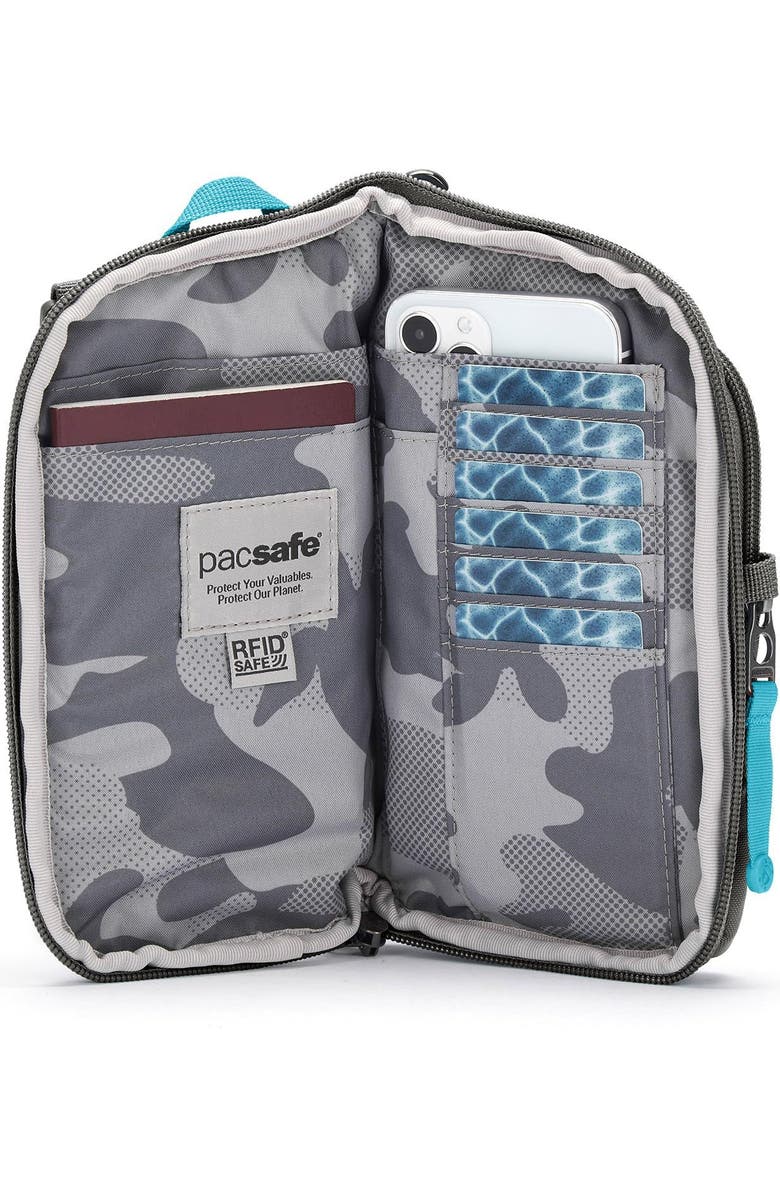 PACSAFE GO Tech Crossbody, Alternate, color, Stone