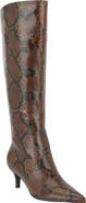 Tommy Hilfiger Derisa Knee High Faux Leather Boot
