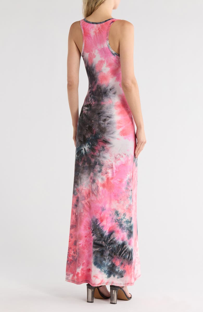 GO COUTURE Washed Tank Maxi Dress, Alternate, color, Black