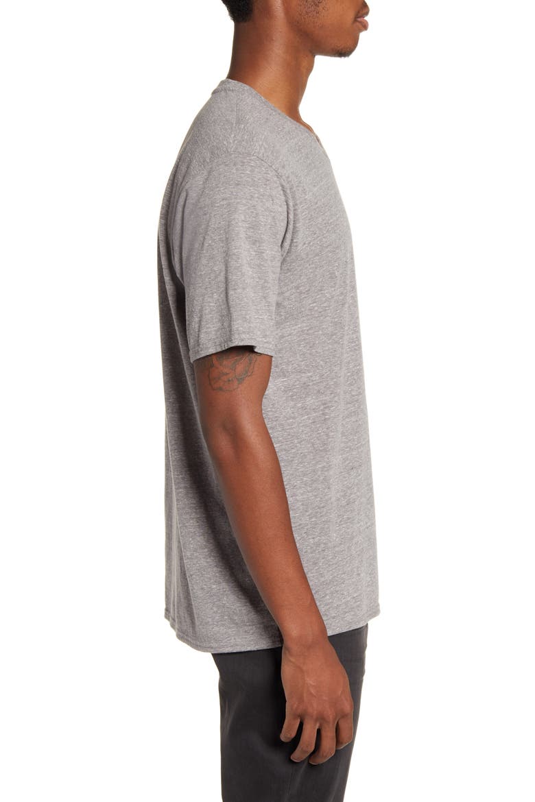 Slim Fit V-Neck T-Shirt, Alternate, color, HEATHER GREY