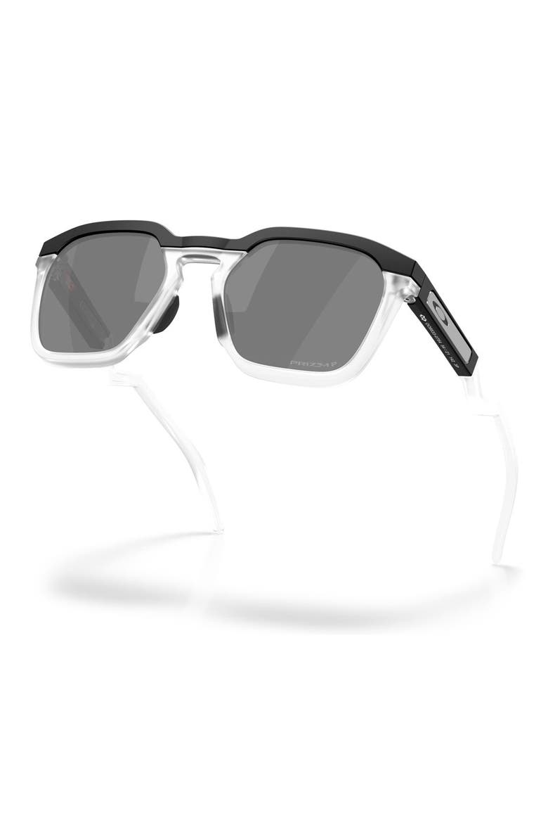 HSTN SQ 54mm Prizm™ Polarized Square Sunglasses, Alternate, color, MATTE BLACK / PRIZM BLACK
