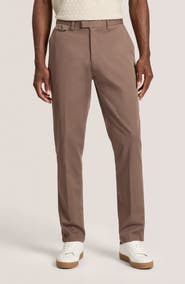 Ted Baker Heavy Stretch Cotton Twill Chino Pants