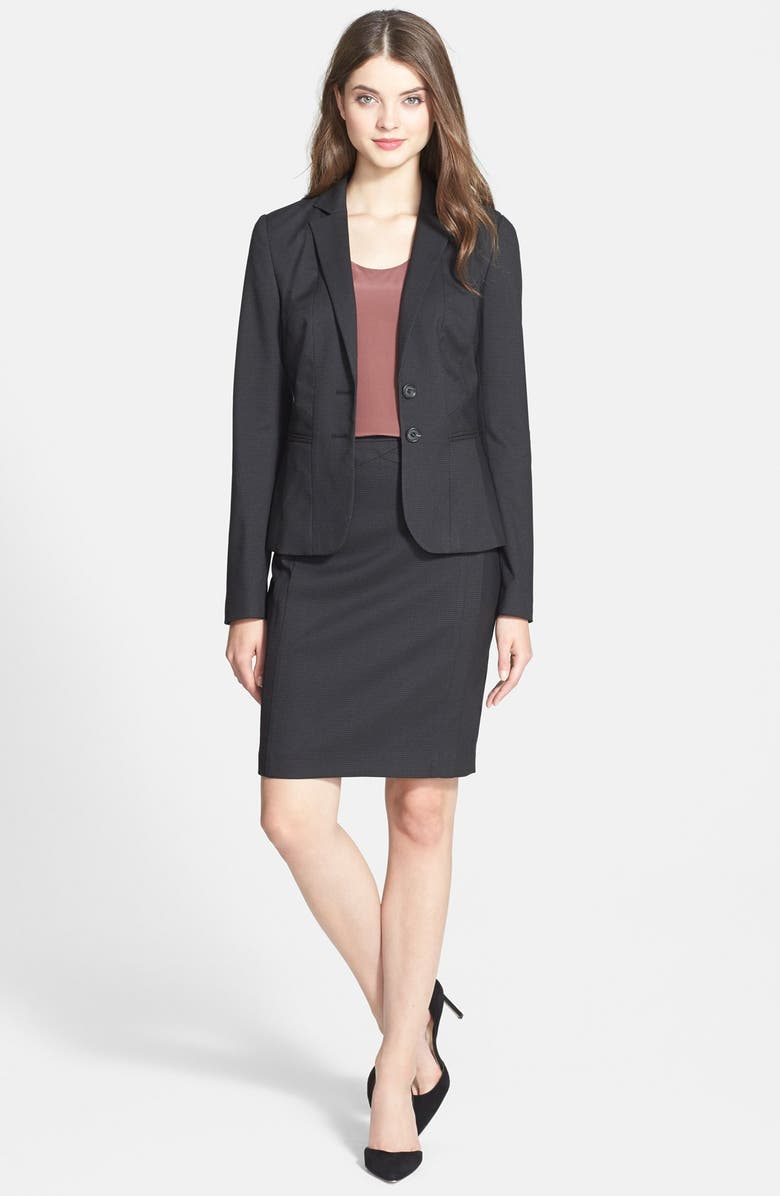 Halogen<sup>®</sup> Seam Detail Suit Jacket, Alternate, color, 