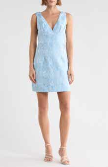 Camilla Floral Brocade Minidress