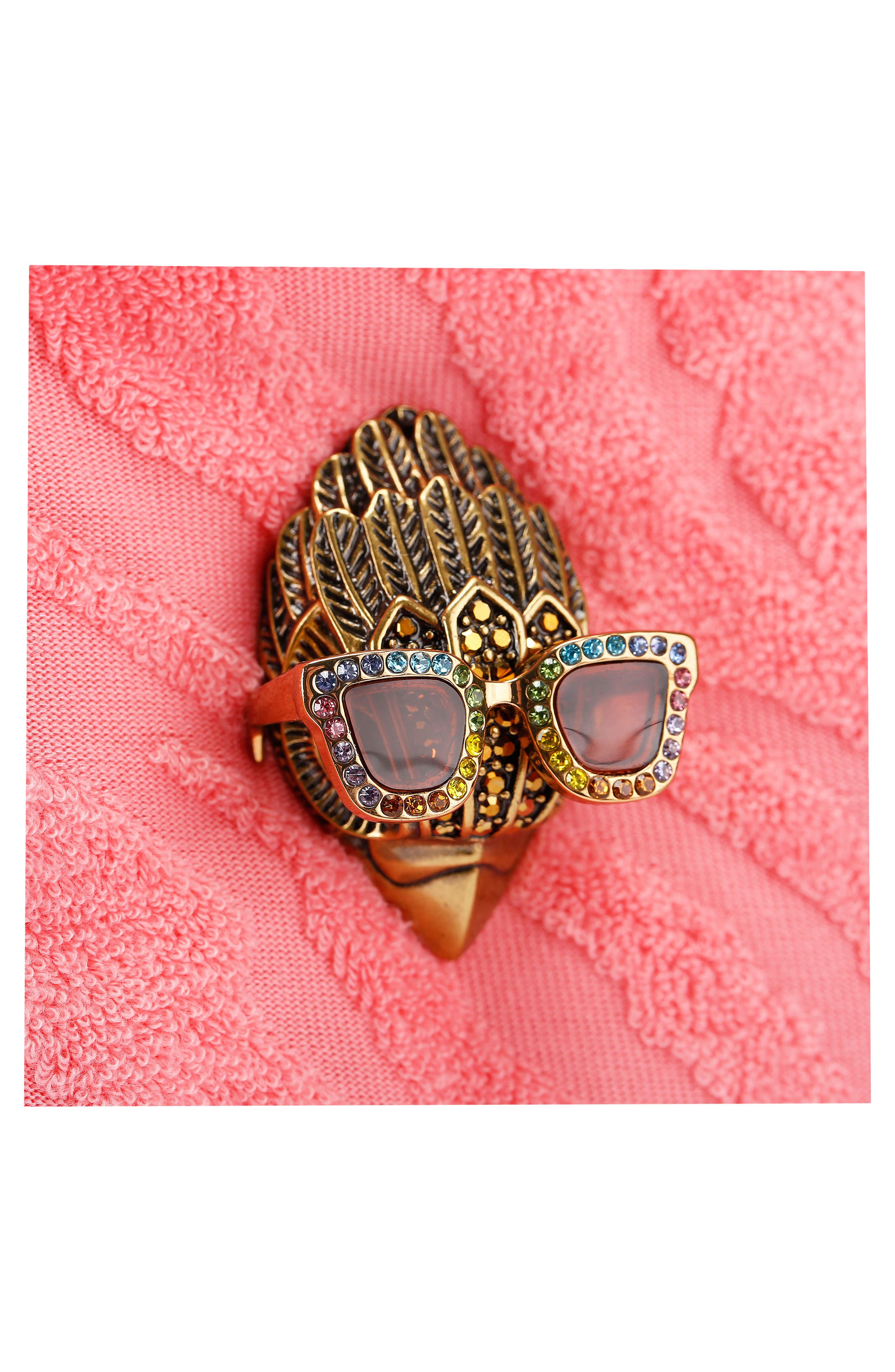 Kurt Geiger London Small Hoxton Shopper Bag, Alternate, color, Orange Multi