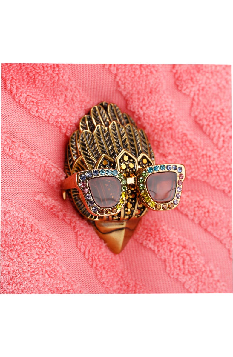 Kurt Geiger London Small Hoxton Shopper Bag, Alternate, color, Orange Multi