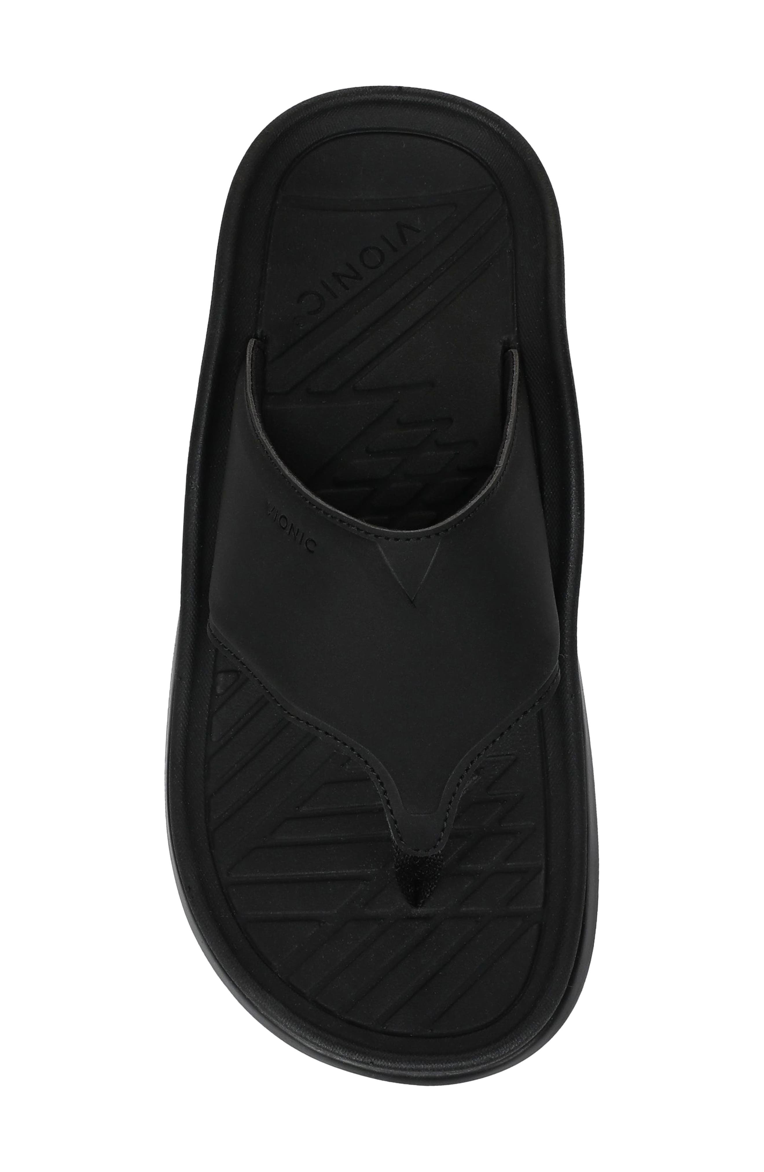 Vionic Restore III Platform Flip-Flop, Alternate, color, Black