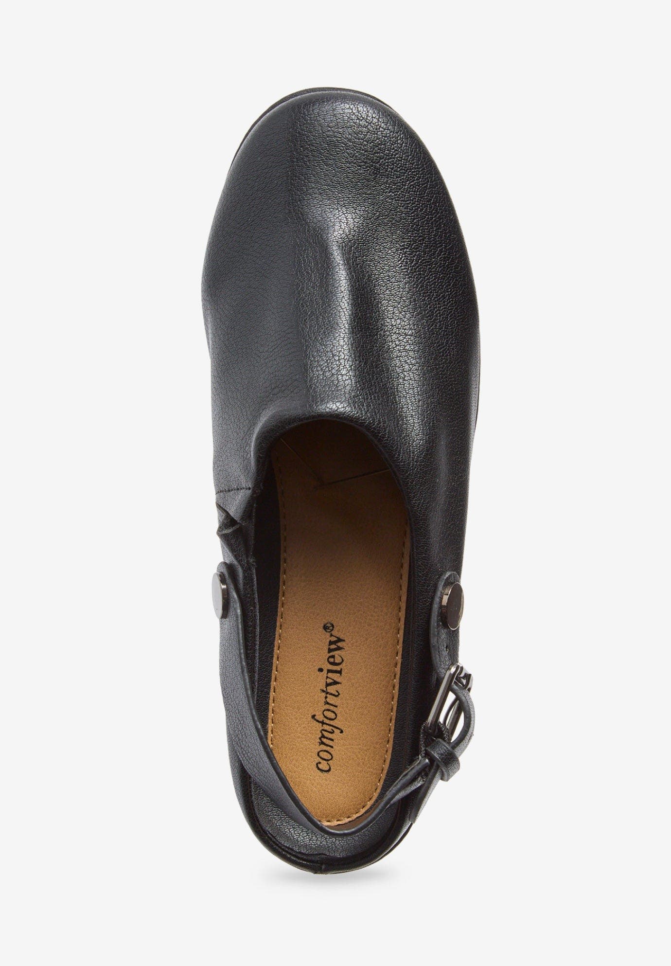 Comfortview The Indigo Convertible Mule, Alternate, color, Black