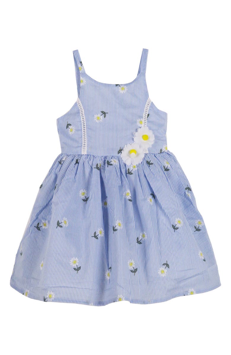 Zunie Kids' Flower Sleeveless Dress, Main, color,