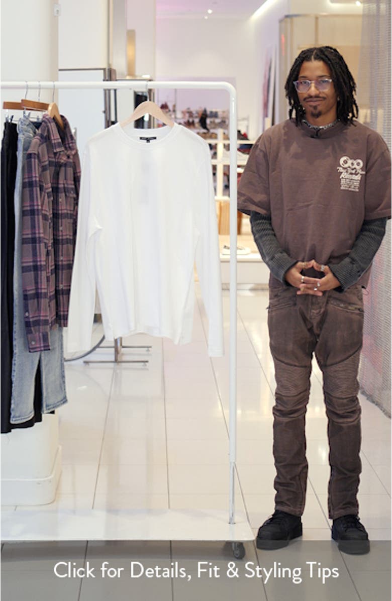 Sorrell Long Sleeve Cotton Blend T-Shirt, sales video thumbnail