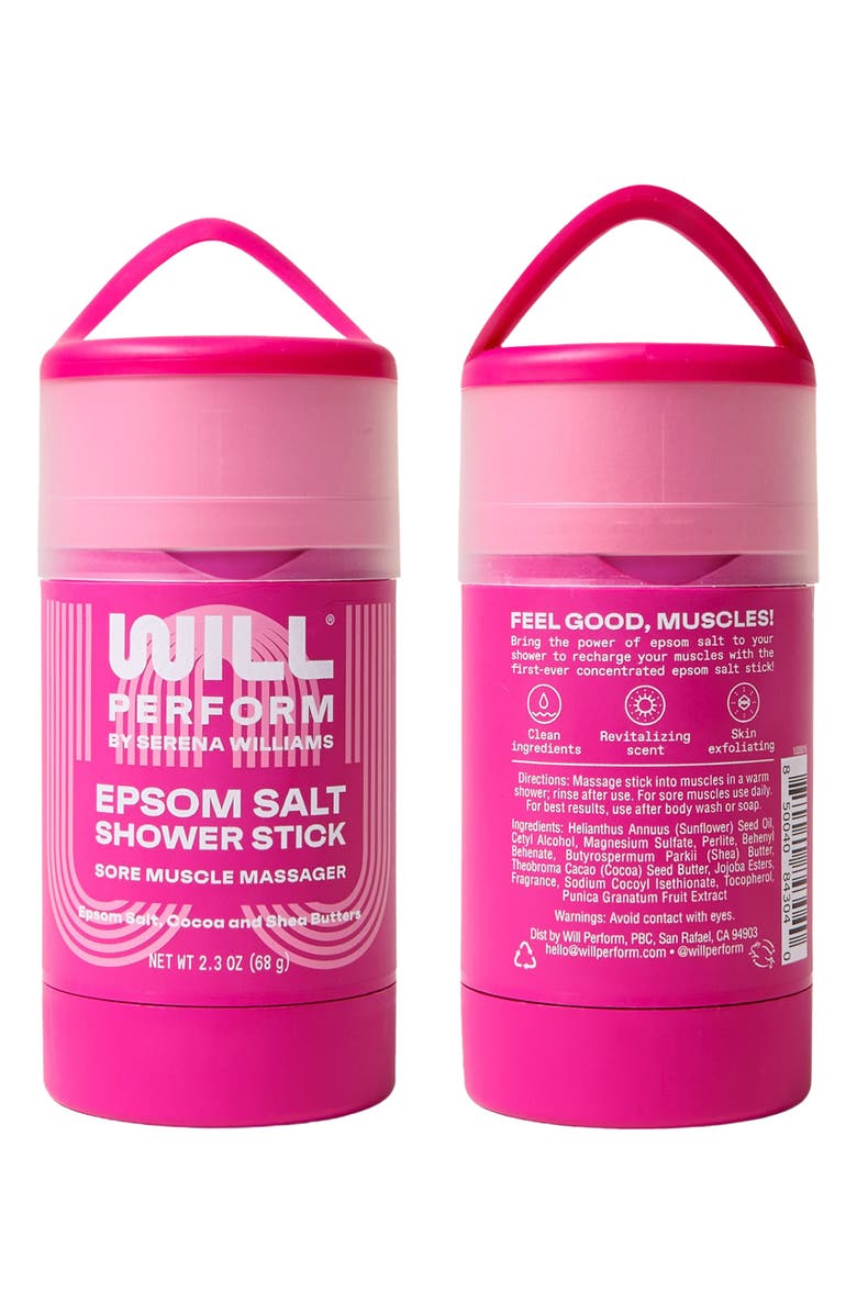 WILL PERFORM Epsom Salt Shower Stick, Alternate, color, 