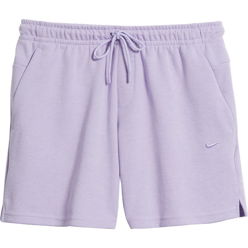 Nike Primary Dri-fit Unlined Shorts In Hydrangeas/heather