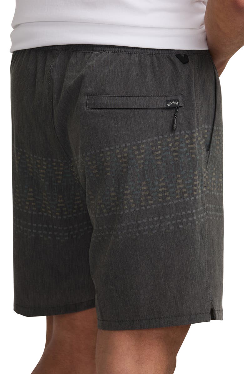 Billabong Surftrek Transit Elastic Waist Hybrid Shorts, Alternate, color, 