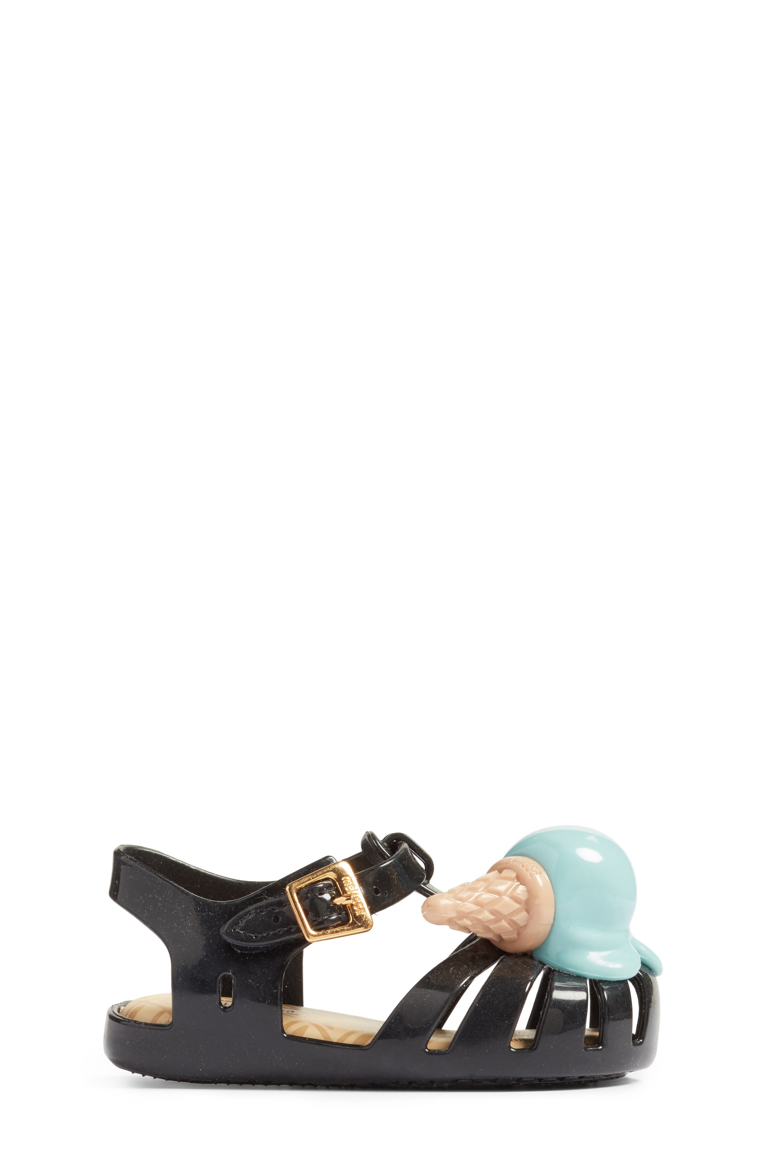 Mini Melissa Aranha X Sandal, Alternate, color, 