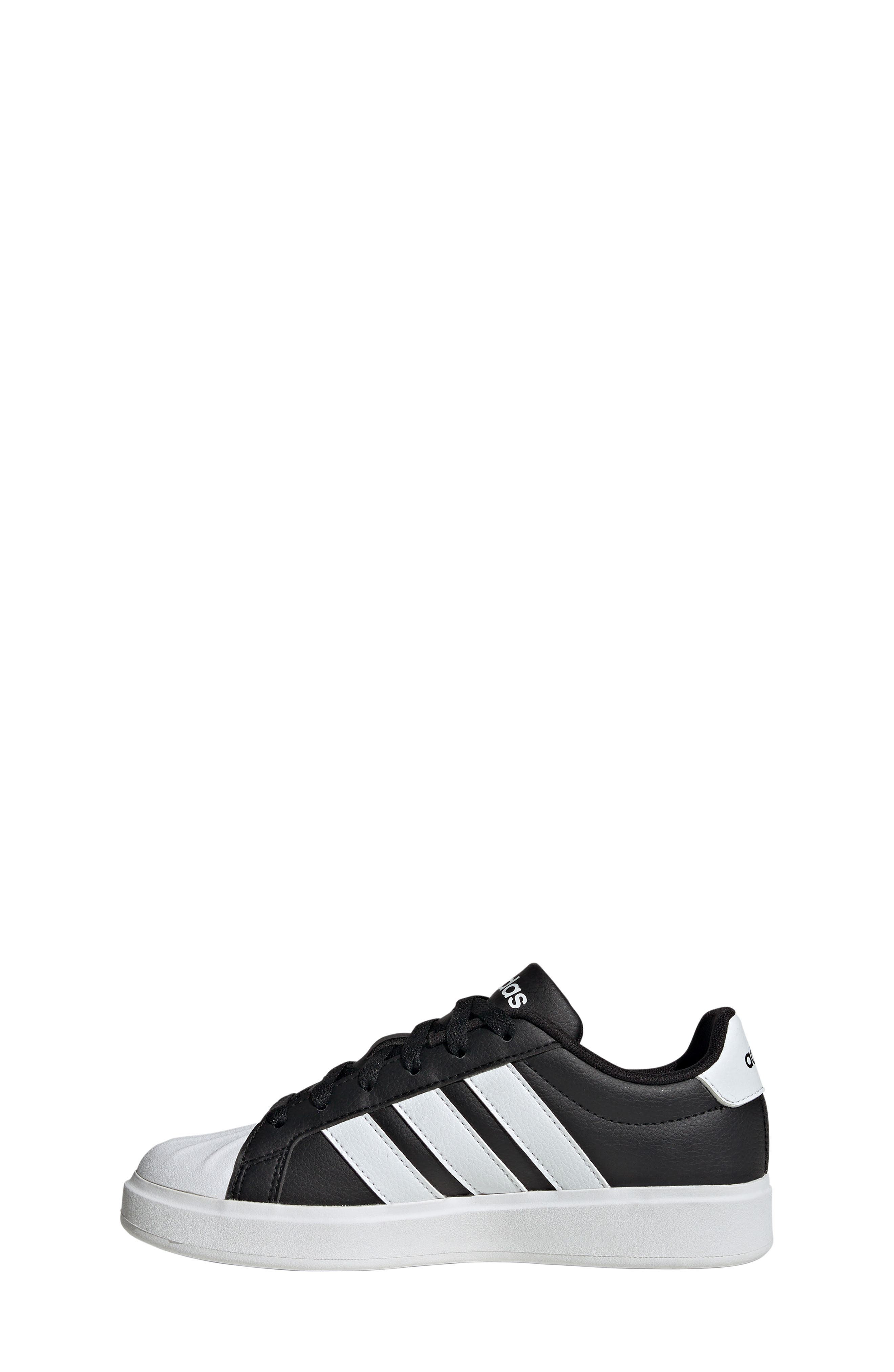 adidas Kids' Street Talk Sneaker, Alternate, color, Core Black/ Footwear White