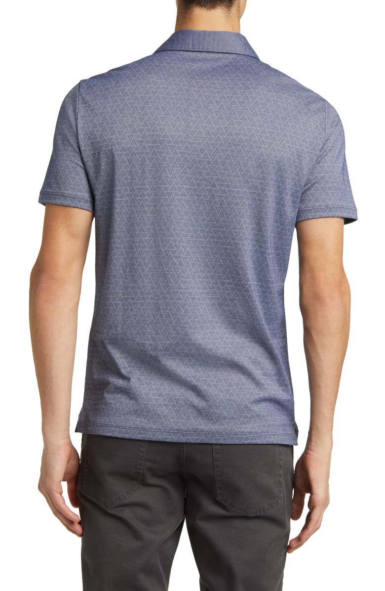 Robert Barakett Cormack Geo Pattern Polo, Alternate, color, 