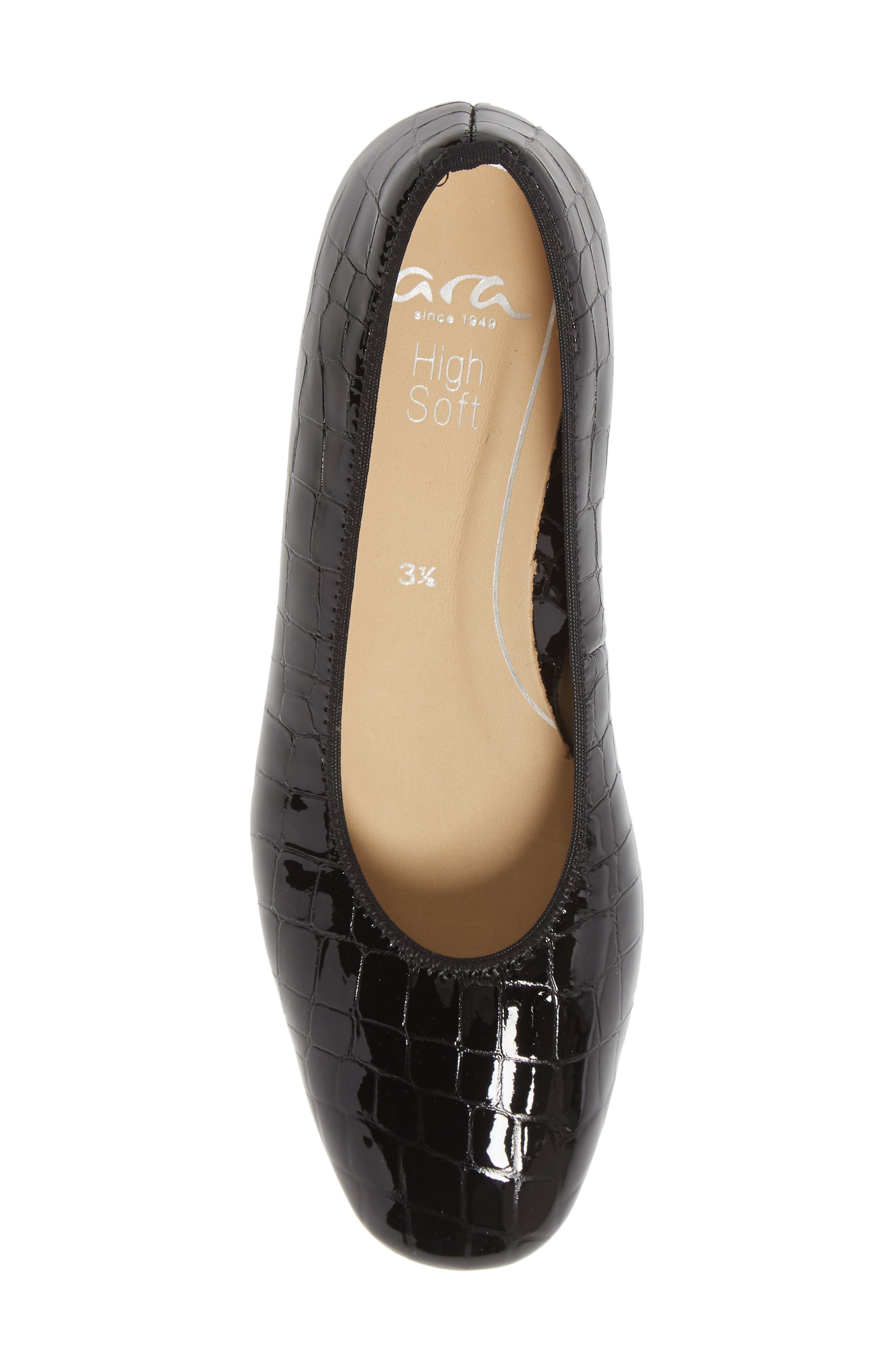 ara Gabrielle Pump, Alternate, color, Black Patent Leather