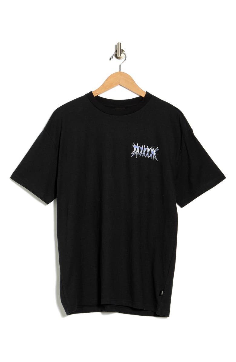 Quiksilver Mercury Chrome Storm T-Shirt, Alternate, color, Black