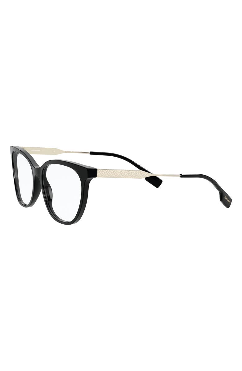 Burberry 55mm Cat Eye Optical Glasses, Alternate, color,